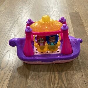 Shimmer And Shine Swing And Splash Genie Boat Bath Toy Set